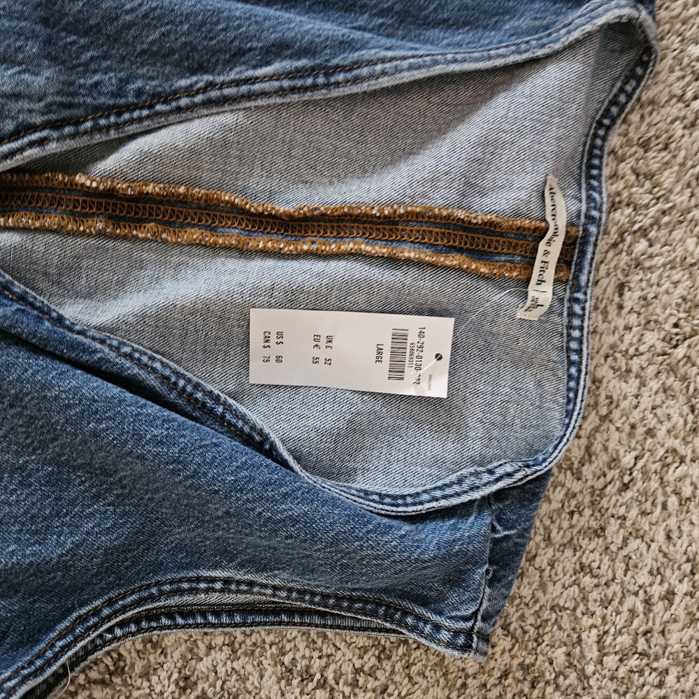 Abercrombie denim vest